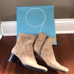 Nine West Brown Suede Boots